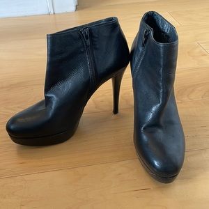 Stuart Weitzman platform ankle booties